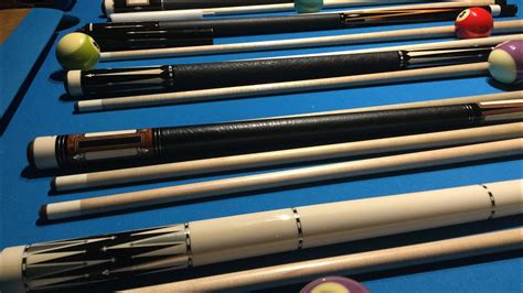 A look into over $35;000 worth of custom pool cues. - YouTube