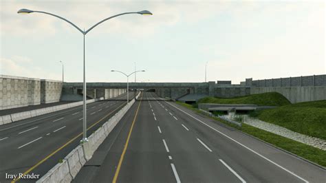 Divided Highway | Daz 3D