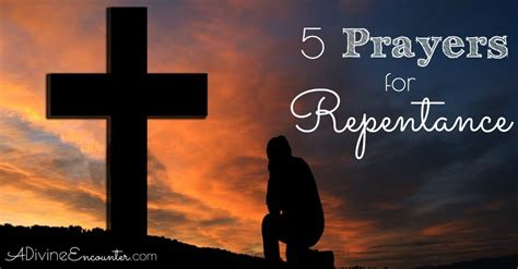 5 Prayers of Repentance from a Humble Heart