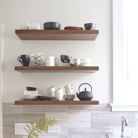 Ikea butcher Block Floating Shelves | AdinaPorter