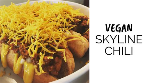 VEGAN SKYLINE CHILI | VeggL | Skyline chili, Classic food, Roast beef ...