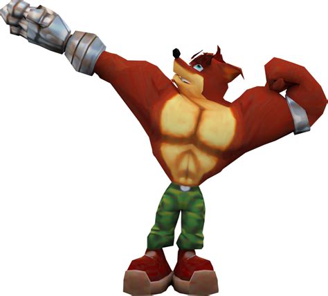 Crunch Bandicoot (Crash Nitro Kart) Render 3 by CRASHARKI on DeviantArt