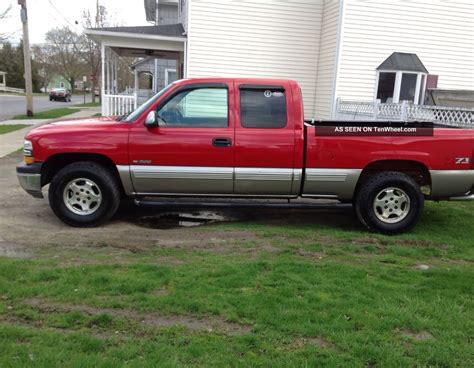 2000 Chevy Silverado 1500 Z71 Extended Cab (four Door) With Electronic 4x4