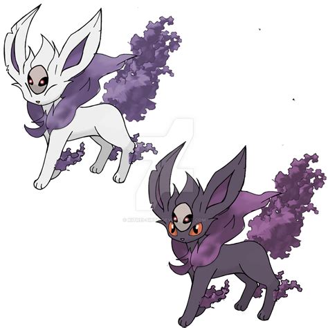 Eevee Ghost Type by Kitrei-Sirto on DeviantArt