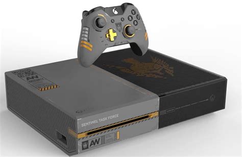 advanced-warfare-grey-black-gold-trimmed-xbox-one-console-system