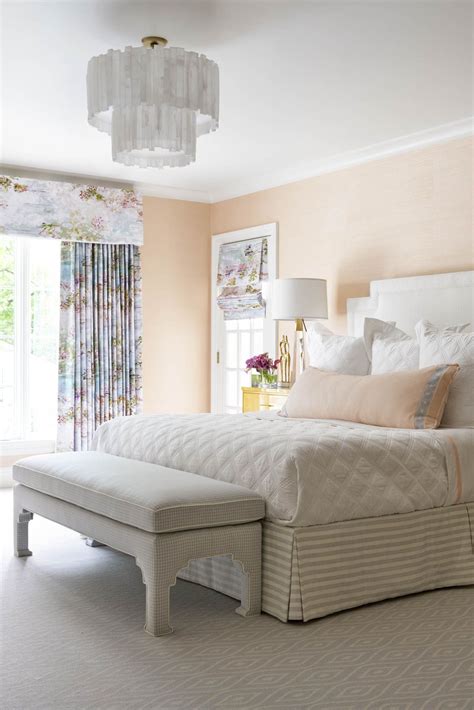 Delightful Dwelling - Collins Interiors | Peach bedroom, Bedroom colors ...