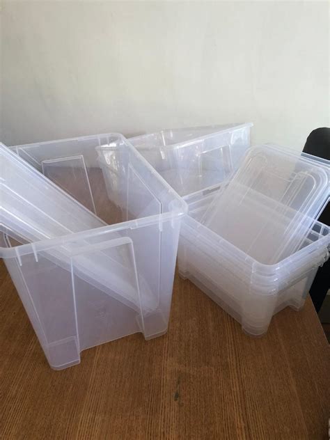 Ikea Plastic Storage Boxes with lids | in Chiswick, London | Gumtree