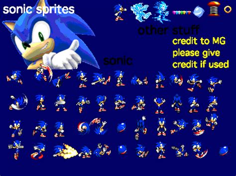 ULTIMATE SONIC SPRITES on Scratch