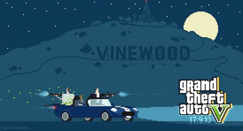 GTA 5 Pixel Art Wallpapers - Wallpaper Cave