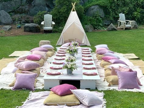 Outdoor Picnic Party Rentals - Decor Props - Kids Parties — Dream Party ...