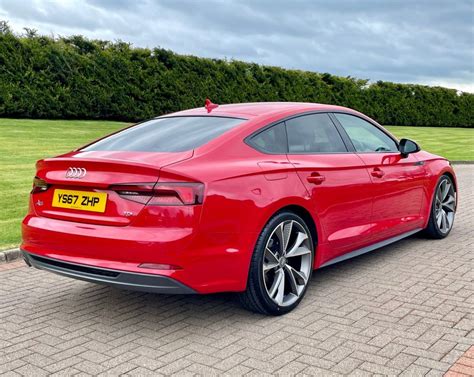 2018 Audi A5 2.0 SPORTBACK TDI S LINE 2.0 Diesel Manual Red £16995 - MC ...