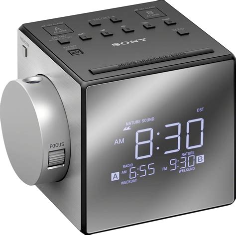 Customer Reviews: Sony AM/FM Dual-Alarm Clock Radio Black/Silver ...