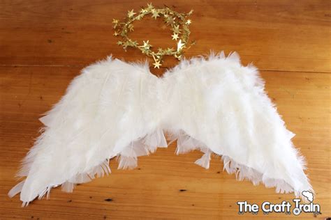 Easy DIY Angel Wings - The Craft Train