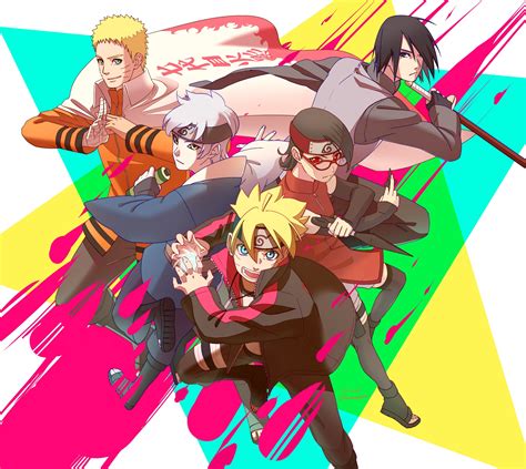 Boruto Sarada Mitsuki Naruto Sasuke Wallpaper