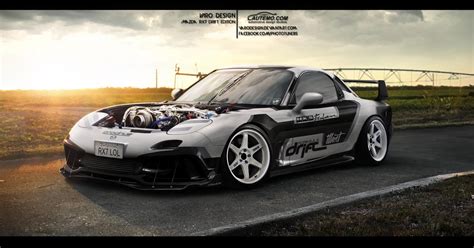 Mazda RX7 Drift by VaroDesign on DeviantArt