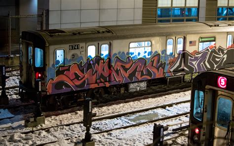 NYC subway graffiti, Bronx 2014 | Spraydaily.com