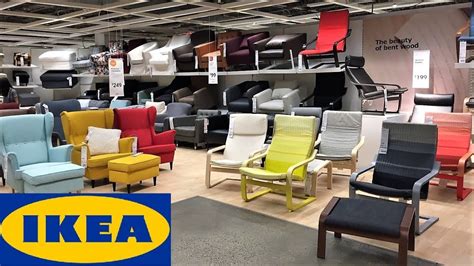 IKEA SPRING SUMMER ARMCHAIRS CHAIRS FURNITURE - SHOP WITH ME SHOPPING ...