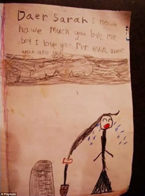 Hilarious gallery captures children’s creepiest drawings | Daily Mail ...