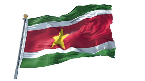 Free Suriname Flag PNG 12300984 PNG with Transparent Background