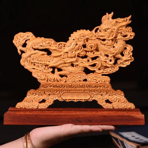 Large Wooden Dragon Statue for your Interior Decor