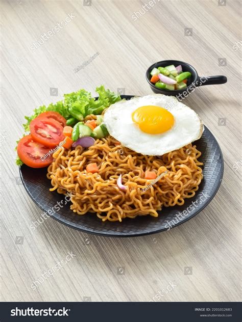 Indomie Goreng Indonesian Popular Instant Fried Stock Photo 2201012683 ...