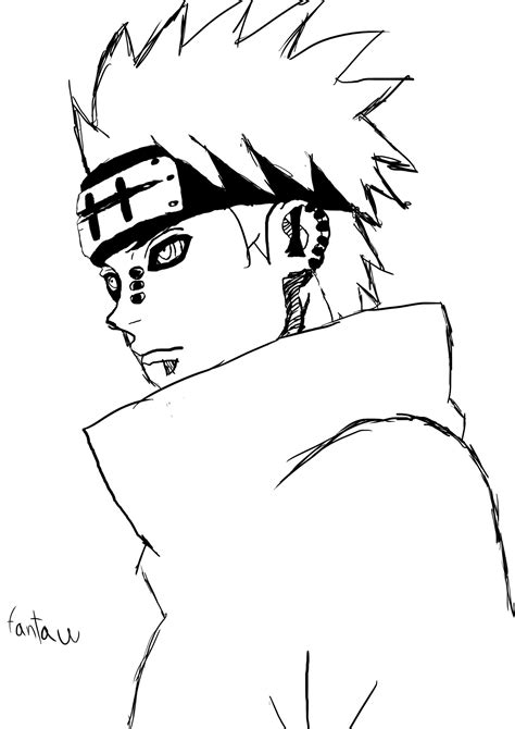 [Fan Art] Pain NARUTO by MadeInFantaw on DeviantArt