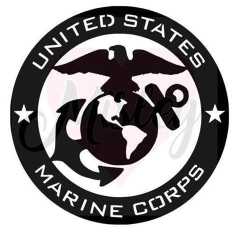 United States Marine Corps Emblem SVGPNGSTUDIO3 Cut Files