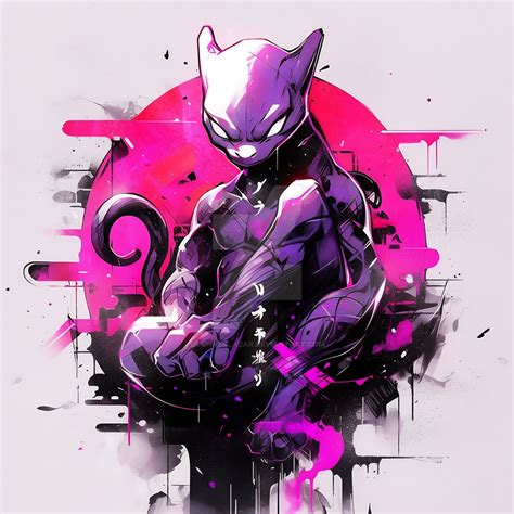 Dark Mewtwo 4k by PunkerLazar on DeviantArt