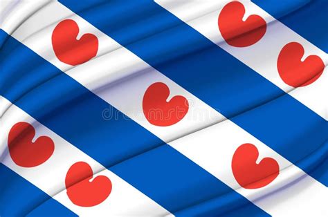 All Frisian Flag. stock illustration. Illustration of european - 124613371