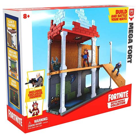 Fortnite Epic Games Battle Royale Collection Mega Fort 2 Playset Moose ...