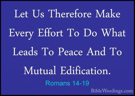 Romans 14 - Holy Bible English - BibleWordings.com