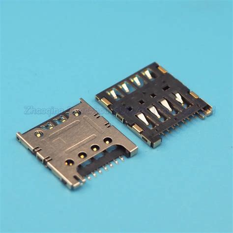 10pcs MICRO SIM Card Holder 8+1P Small card pull insert type Sim Card ...