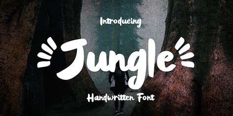 Jungle Font | dafont.com