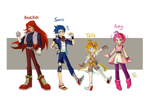 Sonic fan characters by chillisart