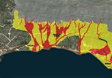 Mandatory Evacuation Called for Fire Zones in Santa Barbara County