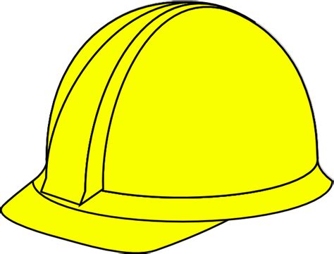 Yellow Hard Hat Clip Art at Clker.com - vector clip art online, royalty ...