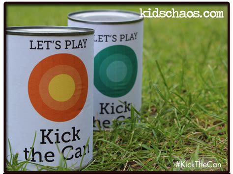 Kick the can - bean tin crafts - Fun Crafts Kids