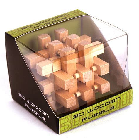 3D Wood Puzzle - Matrix Cube | Pink Cat Shop