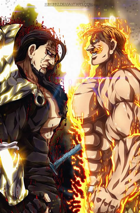 Meliodas Vs Escanor Anime