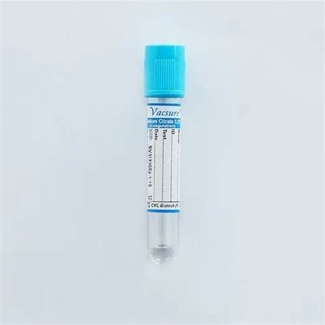 Sodium Citrate 3.2% Tubes, For Laboratory at Rs 4.50/piece in ...