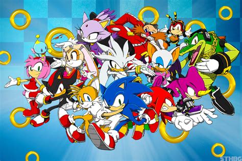 Sonic Characters Wallpapers - Wallpaper Cave