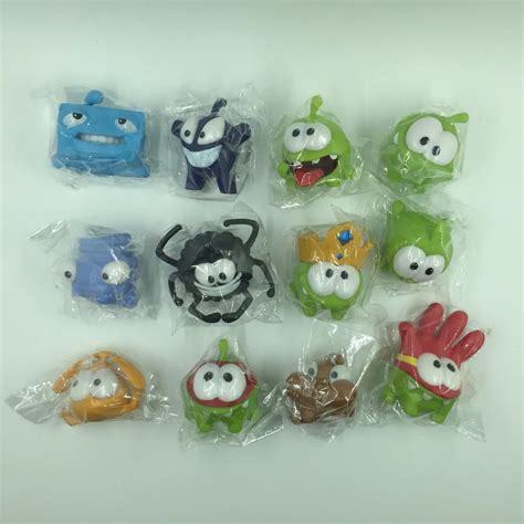 om nom cut the rope 3 4cm plush cut the rope figure toys game Free ...