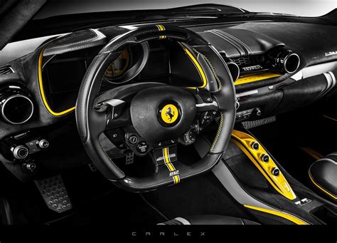 Ferrari 812 Superfast Gains Custom Interior Courtesy of Carlex Design ...