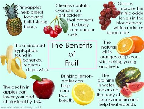 Benefits Of Fruits