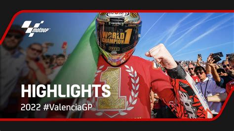 MotoGP™ Race Highlights | 2022 #ValenciaGP 🏁 - YouTube