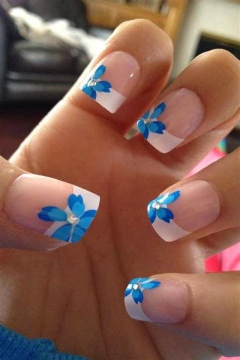 60 Awesome French Nail Designs That Will Blow Your Mind | EcstasyCoffee