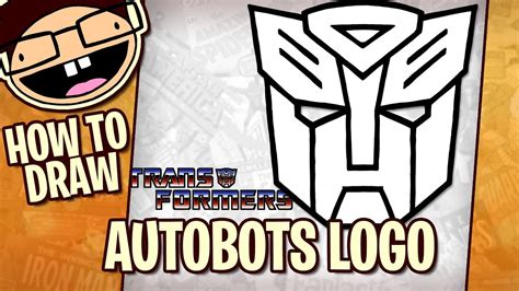 How to Draw the AUTOBOTS SYMBOL (Transformers) | Narrated Step-by-Step ...