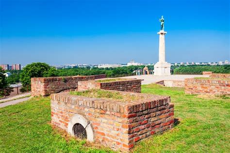 Premium Photo | Pobednik or victory monument in belgrade