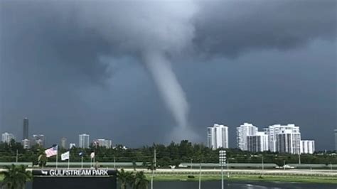 Waterspout slides up South Florida beach: See the video | Fox News