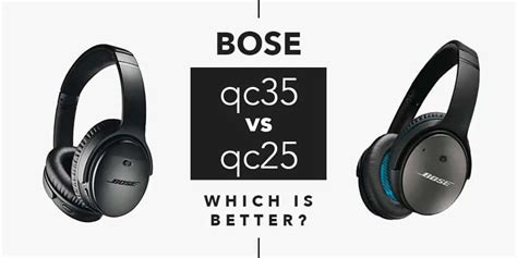 Bose qc35 vs qc25 — Guide: Top Picks For Noise Canceling Headphones!